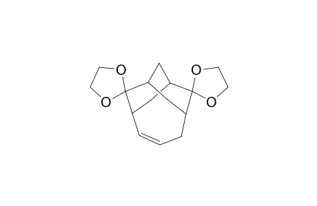 Dispiro[dioxolane-2,2'-tricyclo[5.3.1.1(3,9)]dodec-4-ene-8',2"-dioxolane]