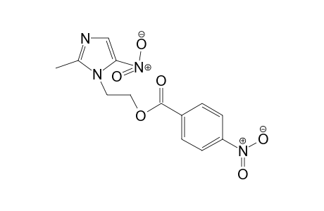 2-(2-Methyl-5-nitro-1H-imidazol-1-yl)ethyl 4-nitrobenzoate
