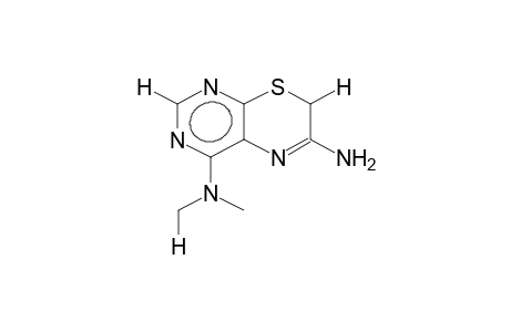 4-DIMETHYLAMINO-6-AMINO-PYRIMIDINO[4,5-B]-1,4-THIAZINE