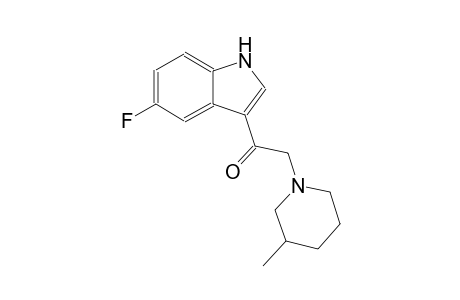 1-(5-fluoro-1H-indol-3-yl)-2-(3-methyl-1-piperidinyl)ethanone
