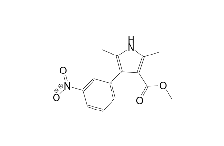 1H-pyrrole-3-carboxylic acid, 2,5-dimethyl-4-(3-nitrophenyl)-, methyl ester