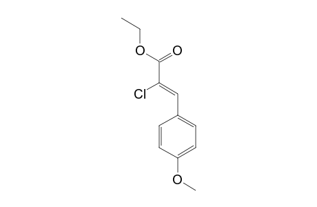 Ethyl (Z)-2-chloro-3-(p-methoxyphenyl)-acrylate