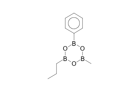 Boroxin, methylphenylpropyl-