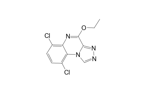 6,9-Dichloro-4-ethoxy[1,2,4]triazolo[4,3-a]quinoxaline