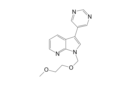 1-Methoxyethoxymethyl-3-(pyridin-5-yl)-7-azaindole