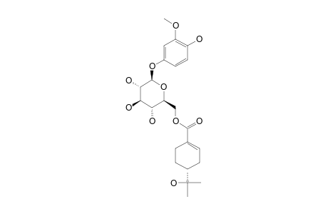 (R)-3-METHOXY-4-HYDROXYLPHENOL-O-(6-O-OLEUROPEOYL)-BETA-D-GLUCOPYRANOSIDE