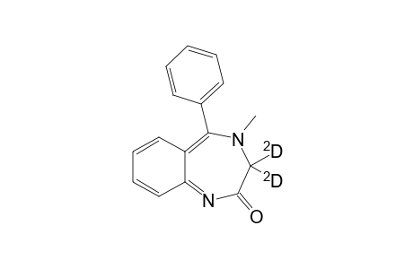 5-Phenyl-N-methyl-3,3-D2-1,4-diazepin-2-one