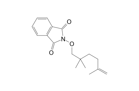 2-[(2,2,5-Trimethylhex-5-en-1-yl)oxy]isoindoline-1,3-dione