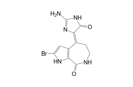 (4Z)-4-(2-amino-4-oxo-1H-imidazol-5-ylidene)-2-bromo-1,5,6,7-tetrahydropyrrolo[2,3-c]azepin-8-one