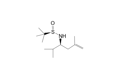 (3S,RS)-N-tert-Butanesulfinyl-2,5-dimethylhex-5-en-3-amine