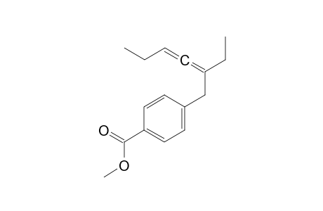 5-(4-Methoxycarbonylbenzyl)hepta-3,4-diene