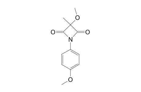 3-METHOXY-1-(PARA-METHOXYPHENYL)-3-METHYLAZETIDINE-2,4-DIONE