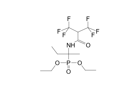 O,O-DIETHYL-2-(N-ALPHA-HYDROHEXAFLUOROISOBUTYRYLAMINO)BUT-2-YLPHOSPHONATE