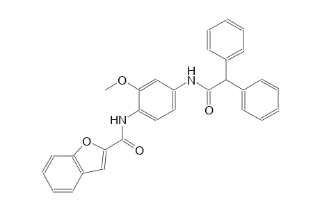 2-benzofurancarboxamide, N-[4-[(2,2-diphenylacetyl)amino]-2-methoxyphenyl]-