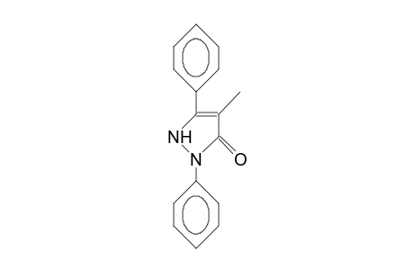4-Methyl-1,3-diphenyl-3-pyrazolin-5-one