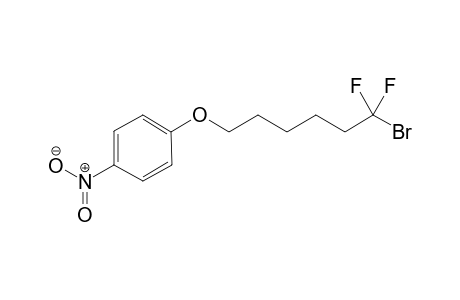 1-(6-bromo-6,6-difluoro-hexoxy)-4-nitro-benzene