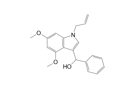 (1-Allyl-4,6-dimethoxyindol-3-yl)phenylmethanol