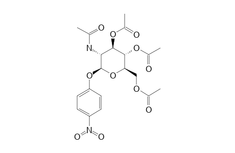 PARA-NITROPHENYL-2-ACETAMIDO-3,4,6-TRI-O-ACETYL-2-DEOXY-BETA-D-GLUCOPYRANOSIDE