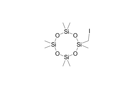 Cyclotetrasiloxane, (iodomethyl)heptamethyl-