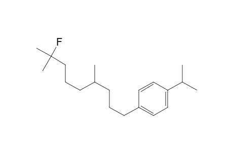 2-Fluoro-9-(p-isopropylphenyl)-2,6-dimethylnonane