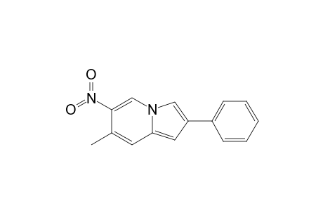 7-METHYL-6-NITRO-2-PHENYLINDOLIZINE