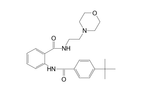 1-C-(4-tert-butylbenzene)-2-N-[2-(morpholin-4-yl)ethyl]benzene-1,2-diamido