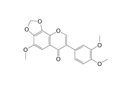 7-(3,4-Dimethoxyphenyl)-4-methoxy-6H-[1,3]dioxolo[4,5-h]chromen-6-one