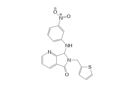 5H-pyrrolo[3,4-b]pyridin-5-one, 6,7-dihydro-7-[(3-nitrophenyl)amino]-6-(2-thienylmethyl)-