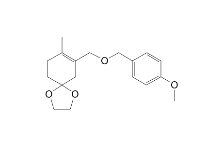 2-Methyl-5,5-ethylenedioxy-1-(4-methoxybenzyloxymethyl)cyclohexene