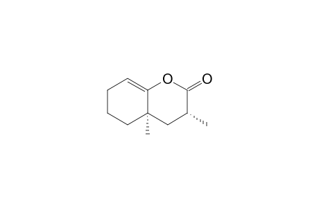 (3R,4aR)-3,4a-Dimethyl-3,4,4a,5,6,7-hexahydro-2H-1-benzopyran-2-one