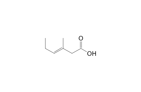 (E)-3-Methyl-3-hexenoic acid