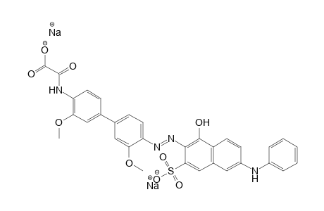 4'-(4-Amino-3-methoxyphenyl)-2'-methoxyoxanilacid->N-phenyl-J=acid