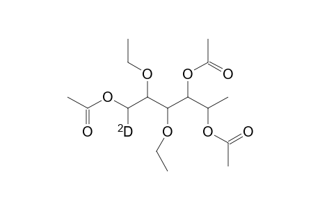 2,3-Di-0-Ethyl-6-deoxyhexitol 1,4,5-triacetate(1-D)