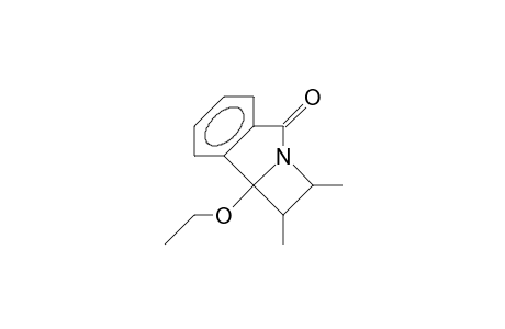Azeto[2,1-a]isoindol-4(2H)-one, 8b-ethoxy-1,8b-dihydro-1,2-dimethyl-