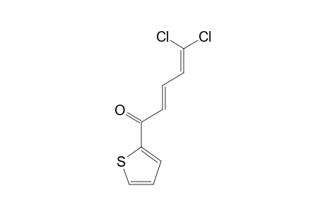 5-(2-THIENYL)-1,1-DICHLORO-1,3-PENTADIEN-5-ONE