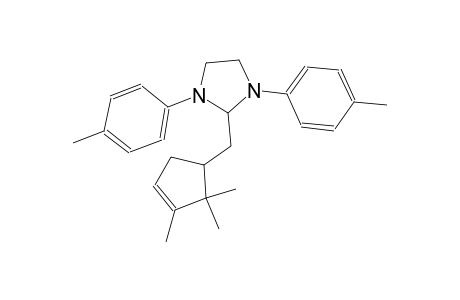 imidazolidine, 1,3-bis(4-methylphenyl)-2-[(2,2,3-trimethyl-3-cyclopenten-1-yl)methyl]-