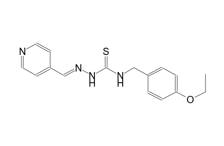 isonicotinaldehyde N-(4-ethoxybenzyl)thiosemicarbazone