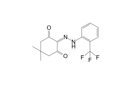 5,5-Dimethyl-1,2,3-cyclohexanetrione 2-([2-(trifluoromethyl)phenyl]hydrazone)