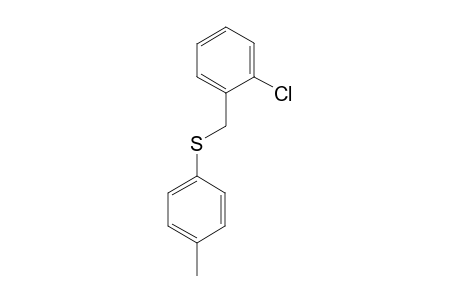 p-methylphenyl 2-chlorobenzyl sulfide