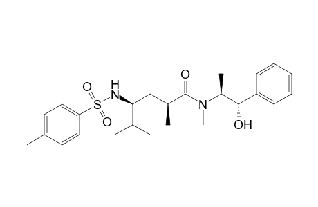 (2S,4S)-N,2,5-trimethyl-4-[(4-methylphenyl)sulfonylamino]-N-[(1S,2S)-1-oxidanyl-1-phenyl-propan-2-yl]hexanamide