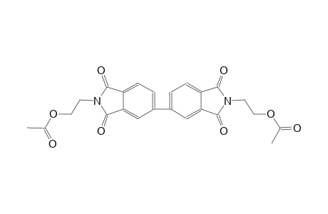 (1,1',3,3'-tetraoxo-[5,5'-biisoindoline]-2,2'-diyl)bis(ethane-2,1-diyl) diacetate