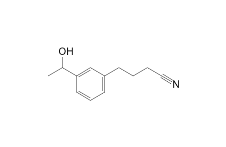 4-[3-(1-Hydroxyethyl)phenyl]butyronitrile