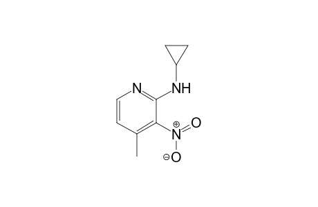 2-(Cyclopropylamino)-4-methyl-3-nitropyridine