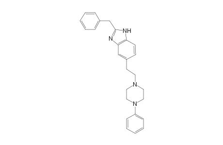 2-(phenylmethyl)-6-[2-(4-phenyl-1-piperazinyl)ethyl]-1H-benzimidazole