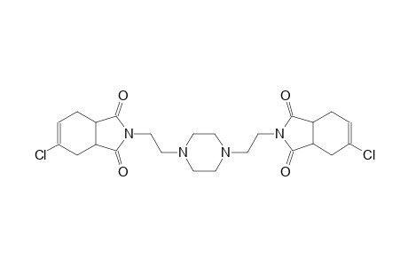 1H-isoindole-1,3(2H)-dione, 5-chloro-2-[2-[4-[2-(5-chloro-1,3,3a,4,7,7a-hexahydro-1,3-dioxo-2H-isoindol-2-yl)ethyl]-1-piperazinyl]ethyl]-3a,4,7,7a-tetrahydro-
