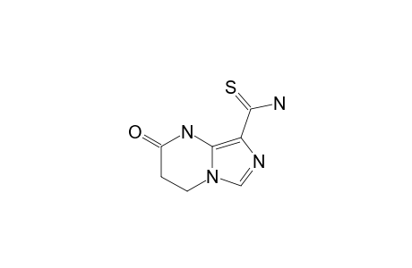2-OXO-1,2,3,4-TETRAHYDRO-1H-IMIDAZO-[1.5-A]-PYRIMIDINE-8-THIOCARBOXAMIDE