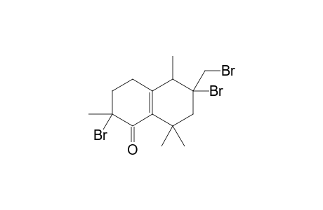 4,10,11-Tribromo-10,11-seco-lippifoli-1(6)-en-5-one