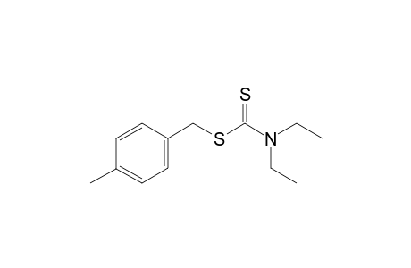 N,N-diethylcarbamodithioate (4-methylbenzyl) ester