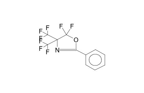 2-PHENYL-4,4-BIS-(TRIFLUOROMETHYL)-5,5-DIFLUOROOXAZOLINE-1,3