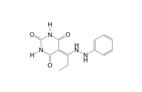 5-[1-(2-phenylhydrazino)propylidene]-2,4,6(1H,3H,5H)-pyrimidinetrione